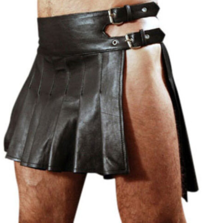 Genuine Leather Kilt