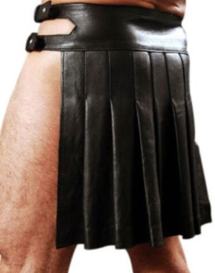 Genuine Leather Kilt
