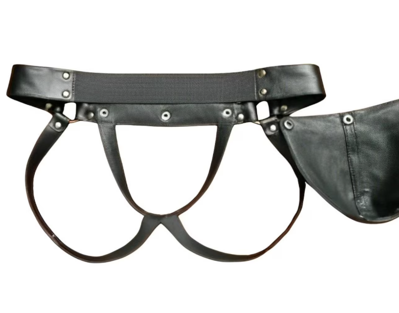 Genuine Leather Jockstrap