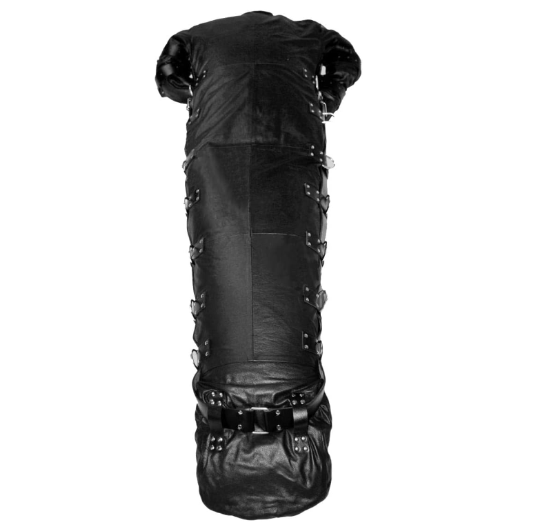 Genuine Leather Sleepsack Straitjacket Combo