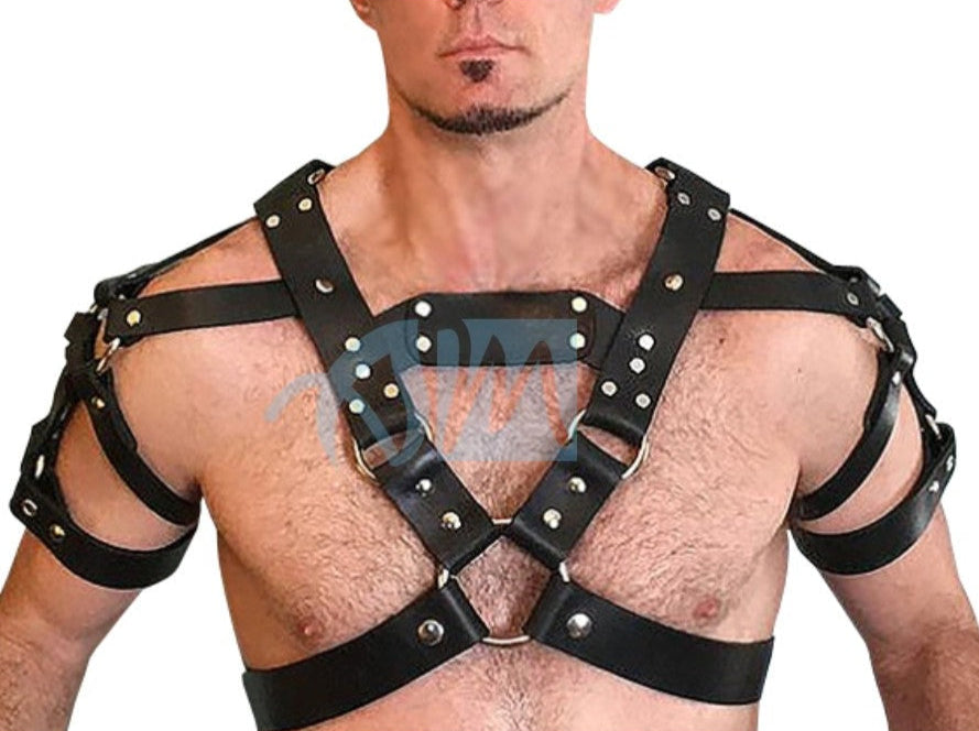 Leather Chest Harness