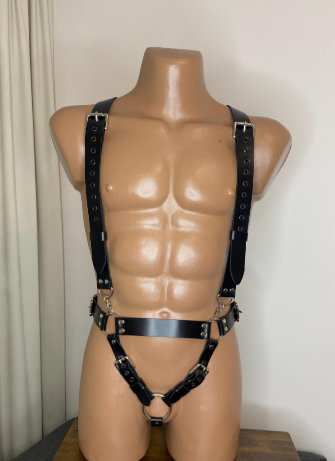 Leather Body Harness