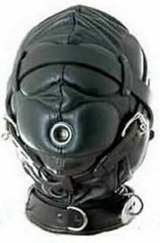 Leather Sensory Deprivation Hood