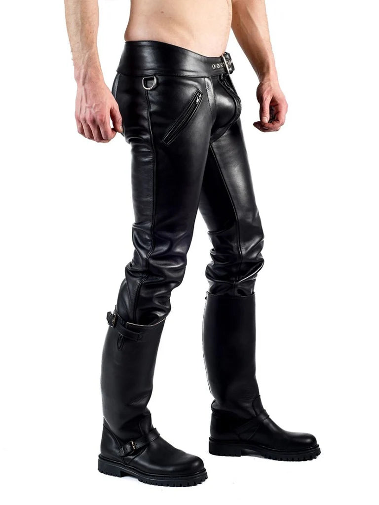 Convertible Leather Chaps BDSM Gay Man