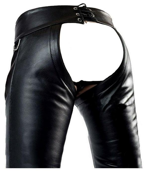 Convertible Leather Chaps BDSM Gay Man