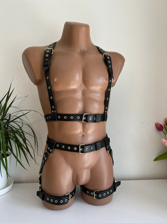 Leather Full body Harness
