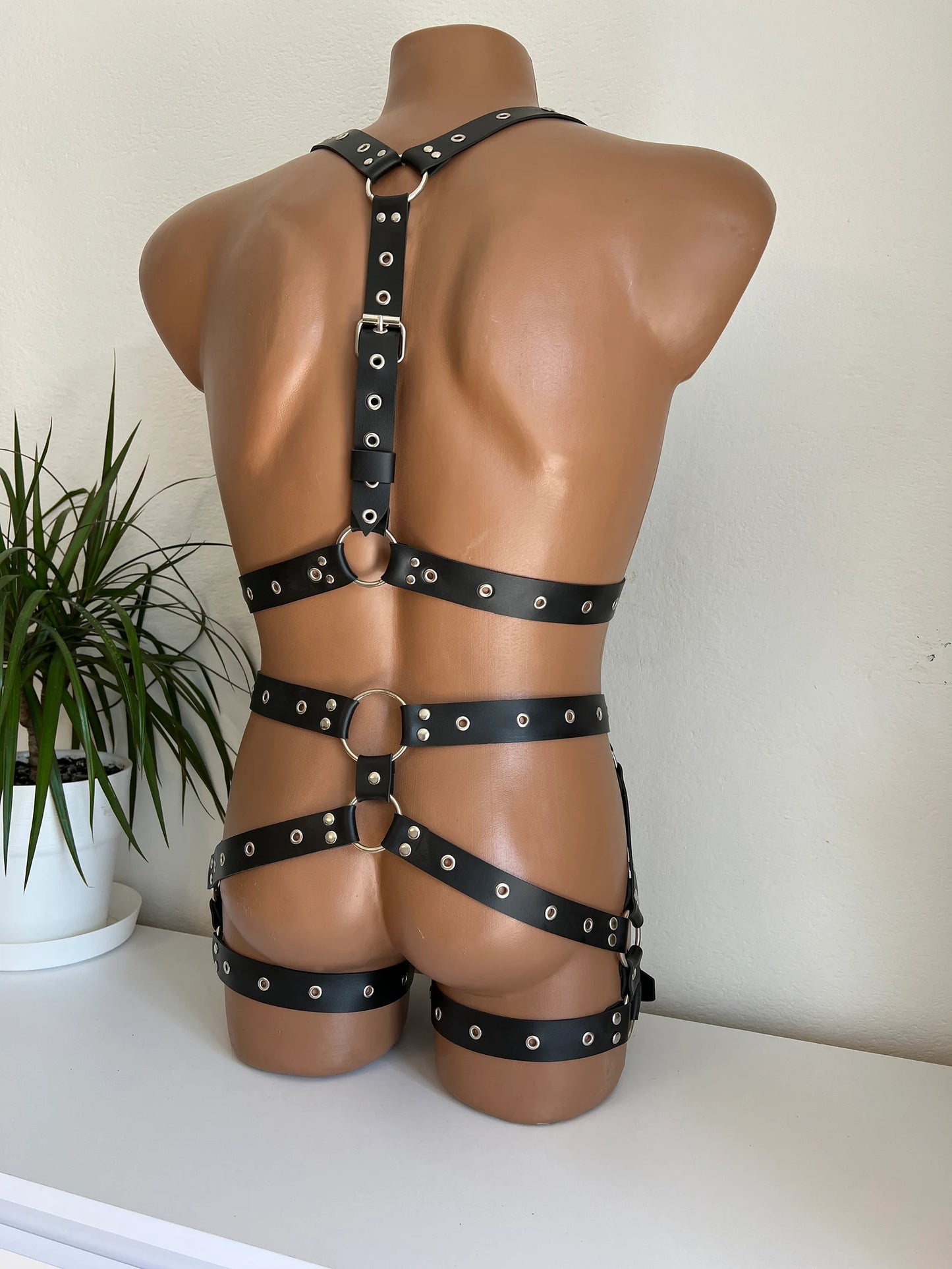 Leather Full body Harness