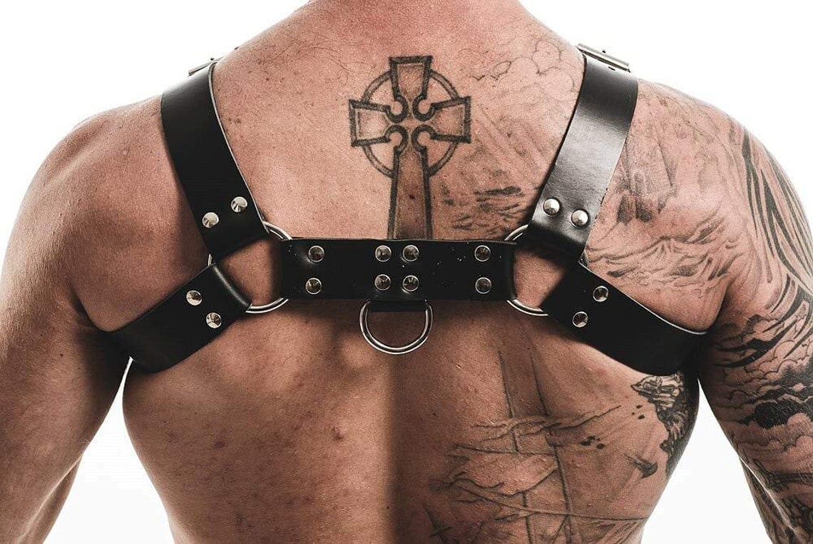 Leather Chest Harness