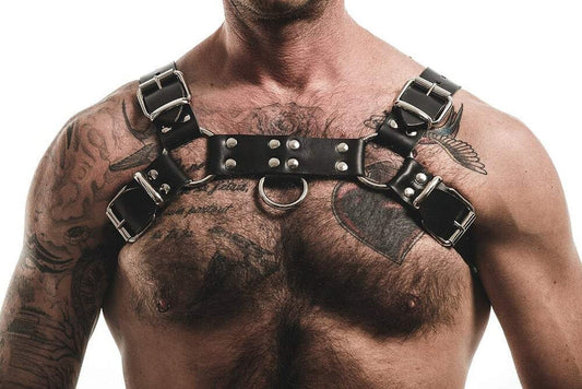 Leather Chest Harness