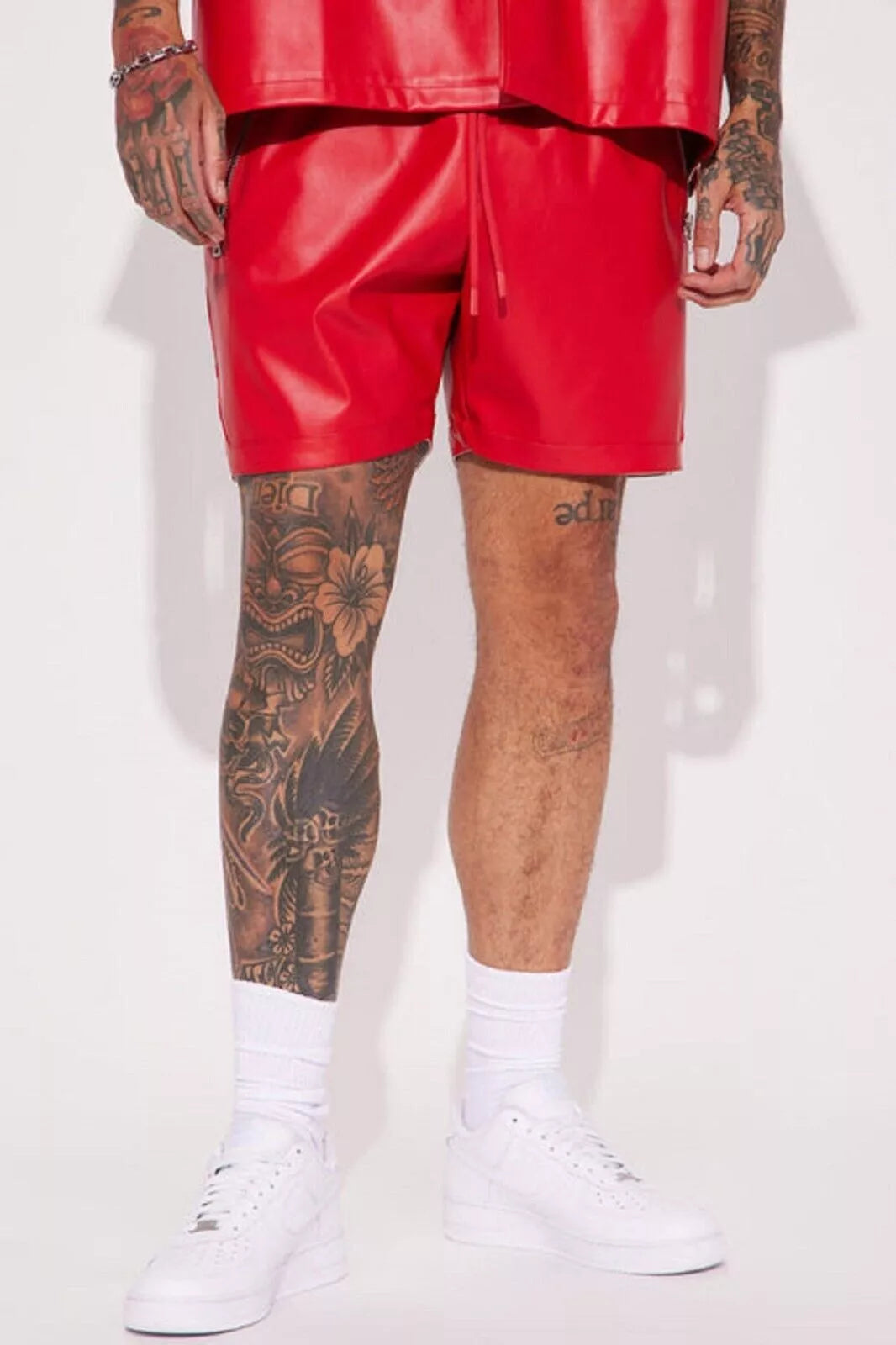 Genuine Leather Shorts